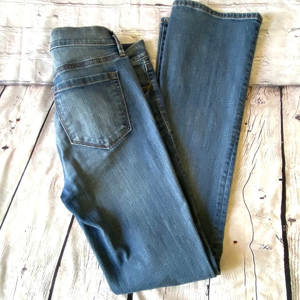 Loft Bootcut Denim Medium Rinse Jeans - Picture 13 of 14
